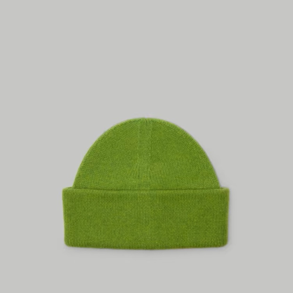 Everlane Felted Merino Beanie Lime
